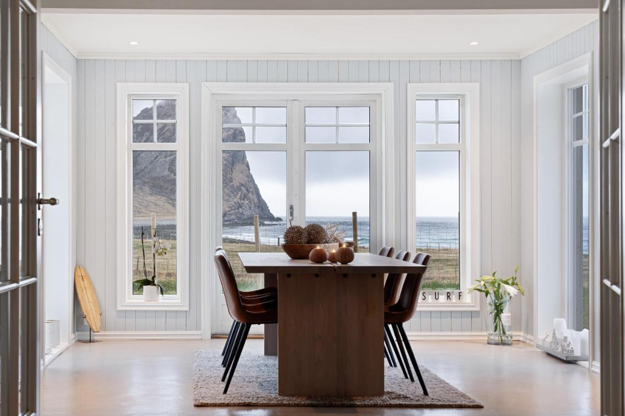 Unstad Arctic Resort Unnstad ภายนอก รูปภาพ