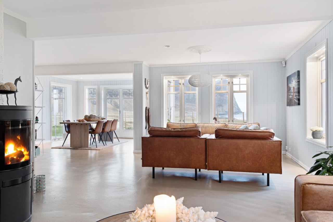 Unstad Arctic Resort Unnstad ภายนอก รูปภาพ