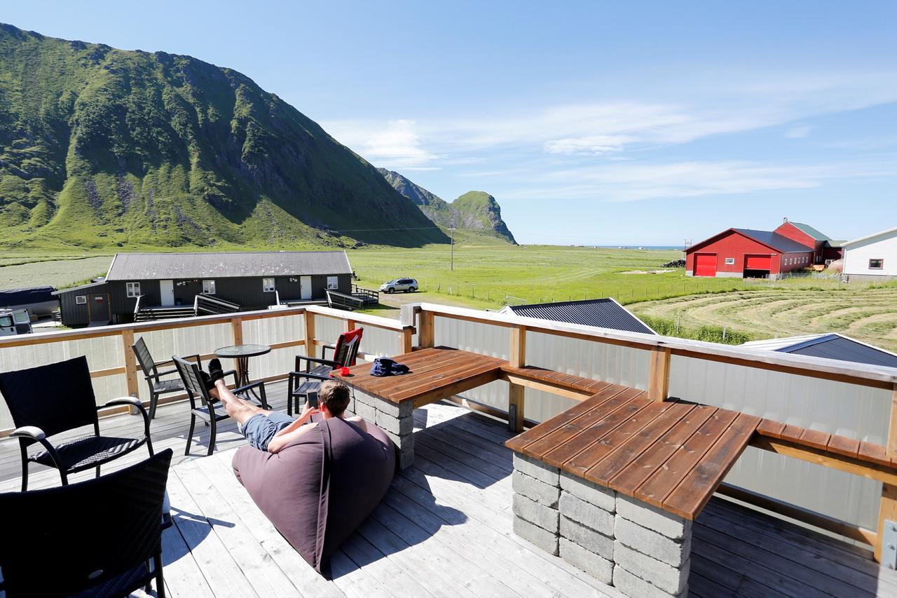 Unstad Arctic Resort Unnstad ภายนอก รูปภาพ